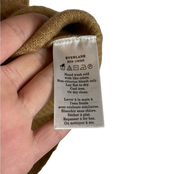 Everlane Women's Knit Tank Top Carmel, Size XS - Picture 7 of 8